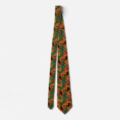Cravate Jardin toucan (Dos)