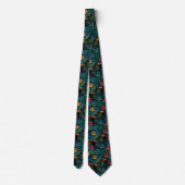 Cravate Jardin toucan 2 (Dos)