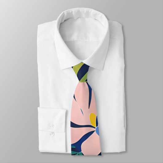 Cravate Jardin tropical Expressionnisme moderne Oeuvre d'a (Attaché)