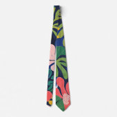 Cravate Jardin tropical Expressionnisme moderne Oeuvre d'a (Dos)