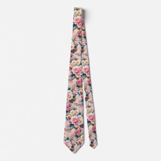 Cravate Jardins d'automne (Devant)