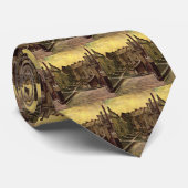 Cravate Jardins de vieilles maisons par Vincent van Gogh (Roulé)