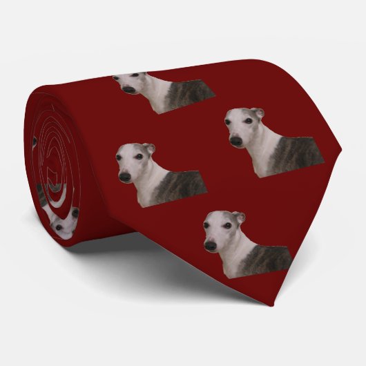 Cravate Jason le whippet (Roulé)