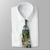 Cravate Jauges, tuyaux et un casque (Attaché)