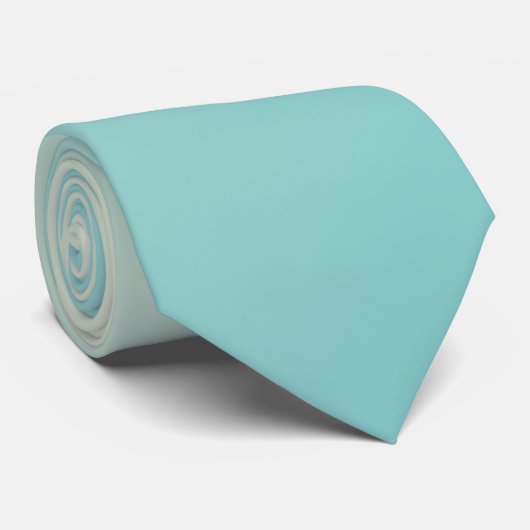 Cravate Jaune clair et bleu clair Vert Aqua Gradient (Roulé)