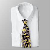 Cravate jaune de camouflage de Stinger (Attaché)