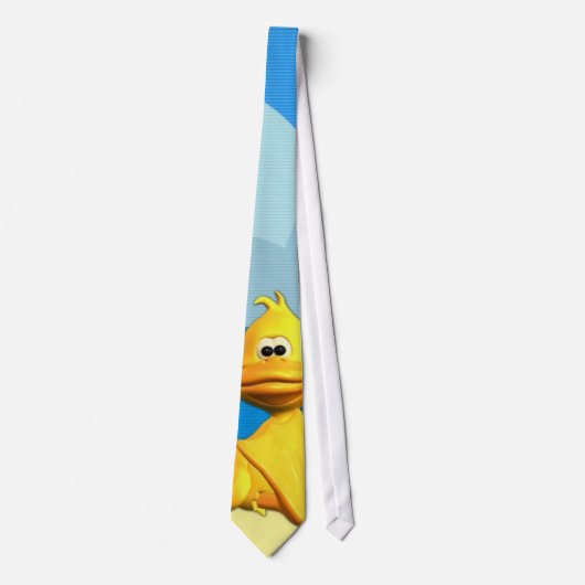 Cravate jaune de Duckie (Devant)