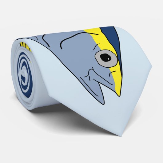 Cravate jaune de thons d'aileron (Roulé)