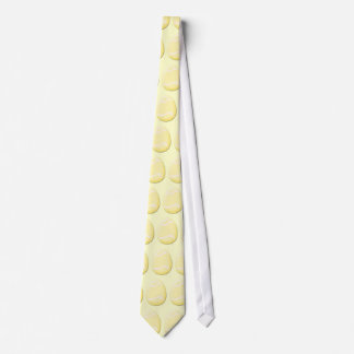 Cravate (jaune) d'oeuf de pâques