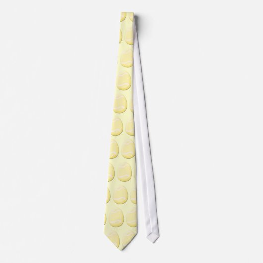 Cravate (jaune) d'oeuf de pâques (Devant)
