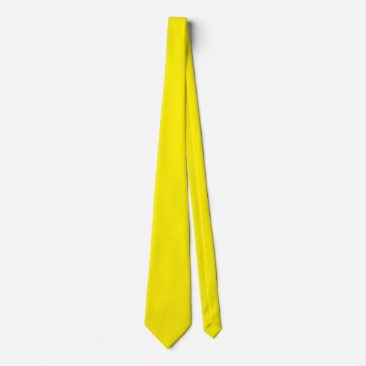 Cravate Jaune Ensoleillé (Devant)