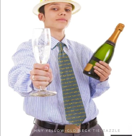 Cravate Jaune HNY