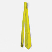 Cravate jaune illusion optique pour homme (Dos)