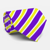 Cravate jaune pourpre (Roulé)