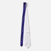 Cravate Jazz Blue sur Blue (Dos)
