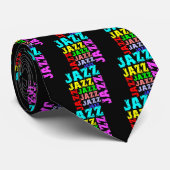 Cravate Jazz coloré et frais (Roulé)