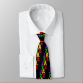 Cravate Jazz frais coloré (Attaché)