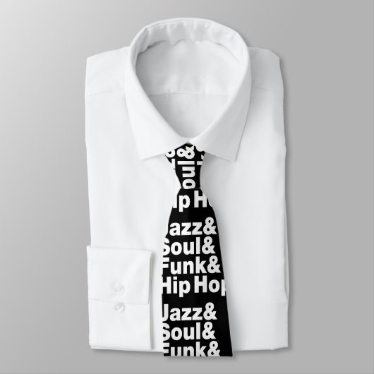 Cravate Jazz & Soul & Funk & Hip hop (Attaché)