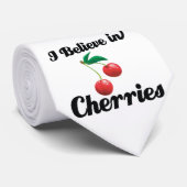 Cravate je crois aux cerises (Roulé)