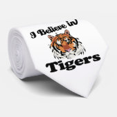 Cravate je crois aux tigres (Roulé)