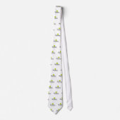 Cravate Je joue Pickleball (Devant)