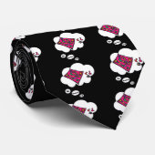 Cravate Je jouerais plutôt des jeux de société (Roulé)