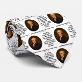 Cravate Je l'ai pensé mon devoir pour exhiber la citation (Roulé)