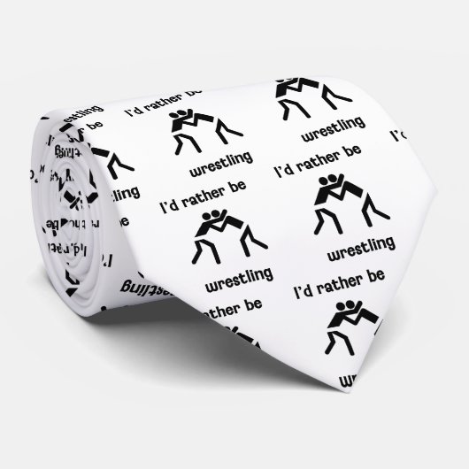 Cravate Je lutterais plutôt (Roulé)