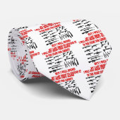 Cravate Je ne dessinerai pas le premier sang dans le (Roulé)