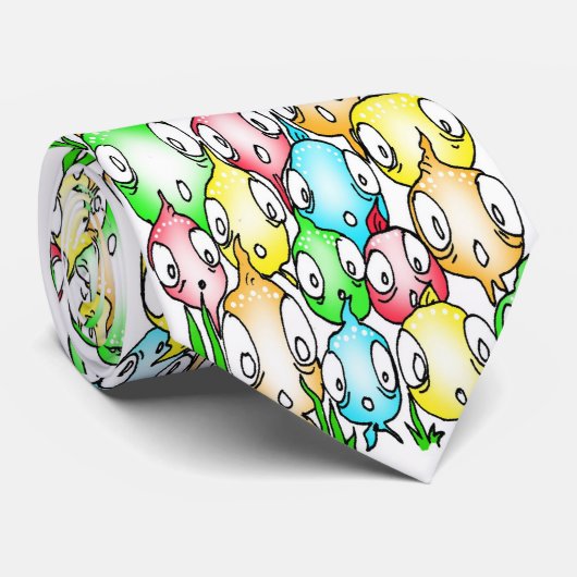 Cravate Je pense que nous avons besoin d'un plus grand (Roulé)