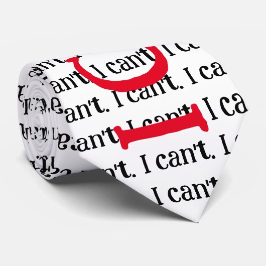 CRAVATE JE PEUX (Roulé)