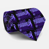 Cravate Je porte cancer de l'estomac de la grand-mère 6,4 (Roulé)