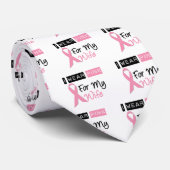 Cravate Je Porte Du Rose Pour Ma Femme (Roulé)