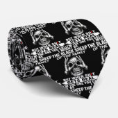 Cravate Je Pourrais Être Le Mouton Noir De La Famille (Roulé)