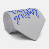 Cravate Je préfère Griller la Fête des pères du barbecue (Roulé)