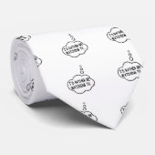 Cravate Je préférerais regarder la télévision (Roulé)