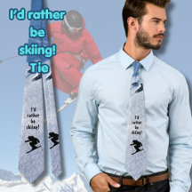 Je préférerais skier drôle