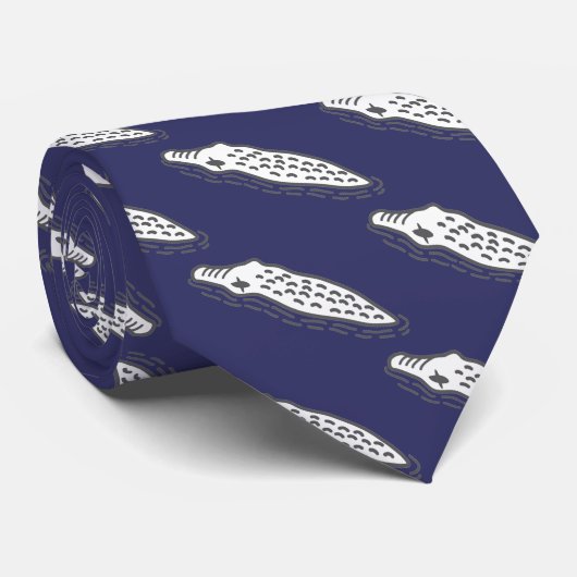 Cravate Je suis dangereux (Roulé)