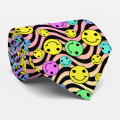 Cravate Je suis heureux à l'intérieur (Roulé)
