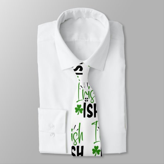 Cravate Je suis la St Patrick’s Day irlandaise (Attaché)