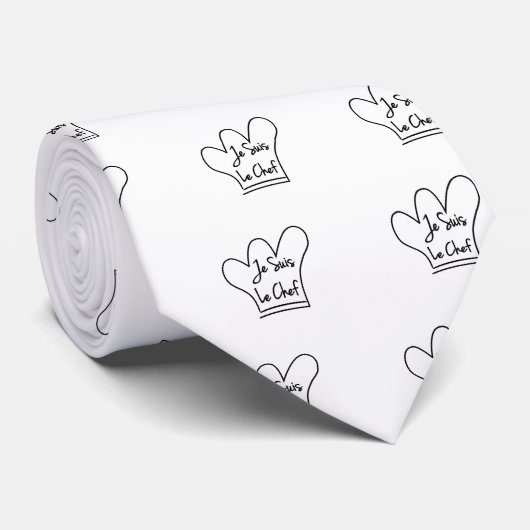 Cravate Je Suis Le Chef (Roulé)