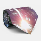 Cravate "Je suis le chemin, la vérité et la vie" (Roulé)