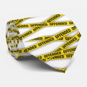 Cravate Je suis offensé que la police ne croise pas (Roulé)