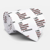 CRAVATE JE SUIS UNE PERSONNE (Roulé)