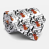Cravate Je Suis Violon_ (Roulé)
