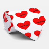 Cravate je t'aime (Roulé)