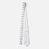 Cravate J'enseigne à des maths ce qui est votre super (Dos)