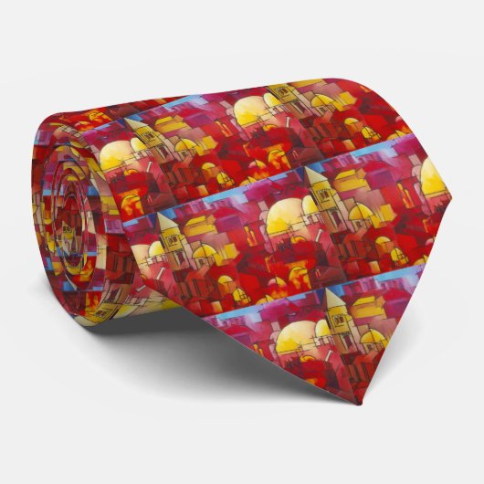 Cravate Jérusalem (Roulé)