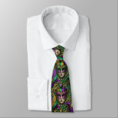 Cravate Jester Royale Mardi Gras (Attaché)