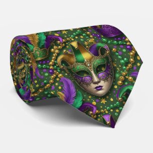 Cravate Jester Royale Mardi Gras